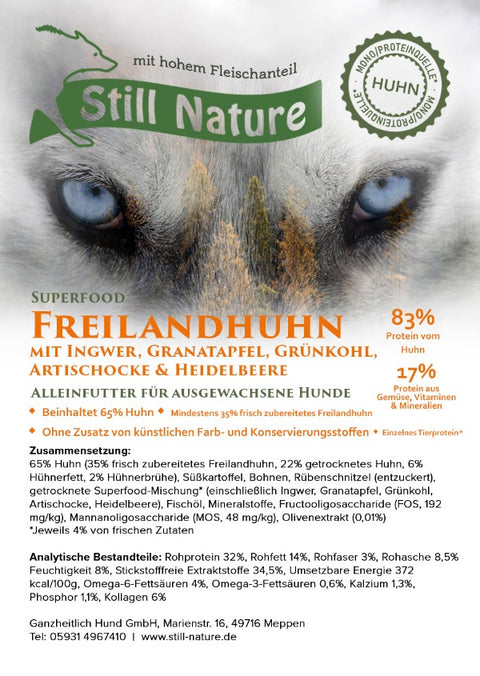 Still Nature | 65% Freilandhuhn mit Superfoods